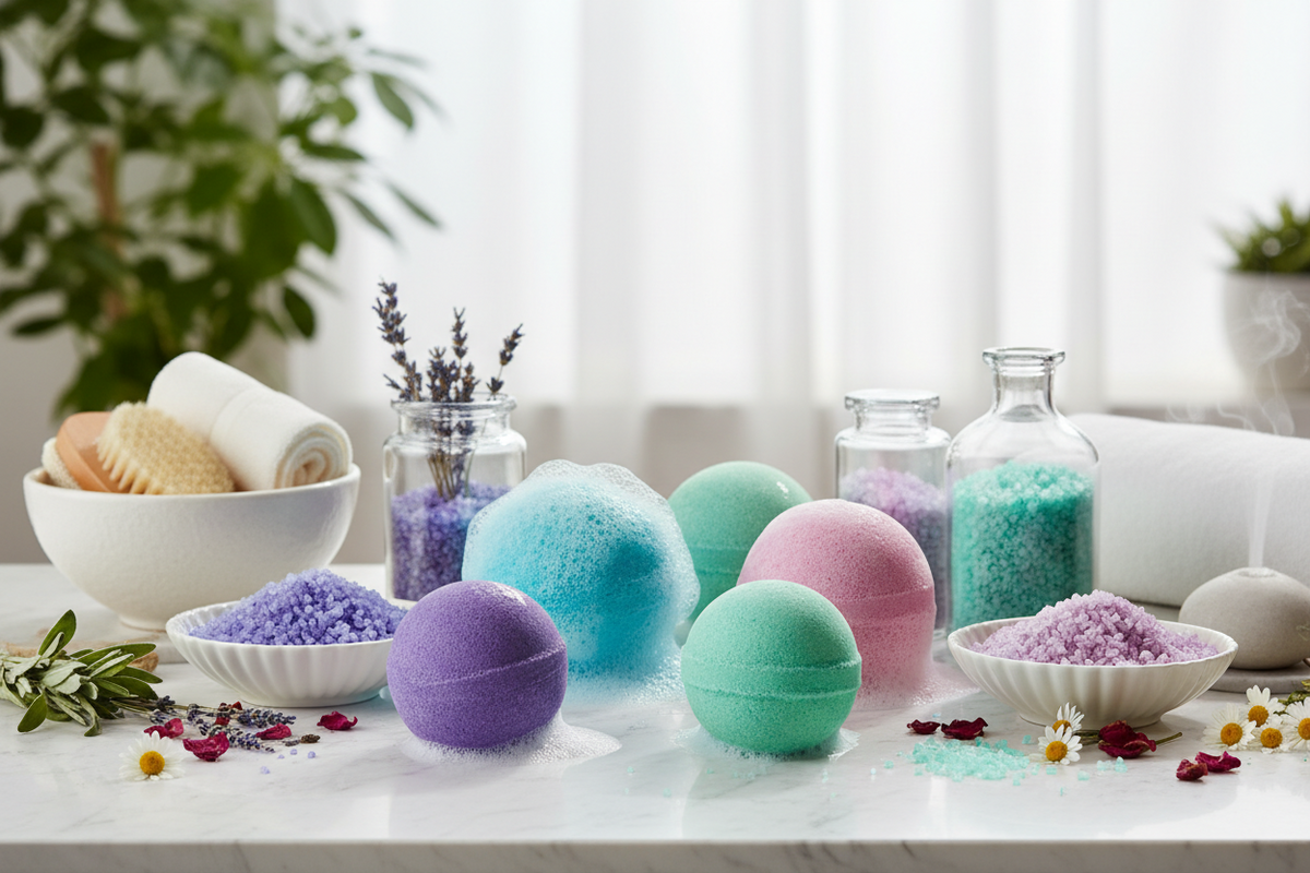 Bath Bombs & Bath Salts
