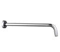 12 Inch Shower Arm with Flange,Stainless Steel 90 Degree Rain Shower Head Extension Arm,Wall-Mounted Shower Head Arm for Fixed Shower Head,Chrome