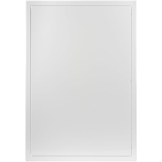 Repa Market 16 x 24 Inch Access Panel for Drywall/White Powder Coated Steel Wall Hole Cover/Door Panel/Cover Plates with Latch – Service Hatch/HVAC Access Door for Plumbing, Electrical Use
