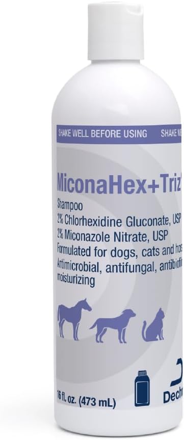 MiconaHex+Triz Shampoo for Dogs, Cats and Horses, 16 oz