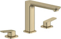 Grohe 101923EN00 Cubeo 3-Hole 2-Handle Deck Mount Tub Filler, Brushed Nickel