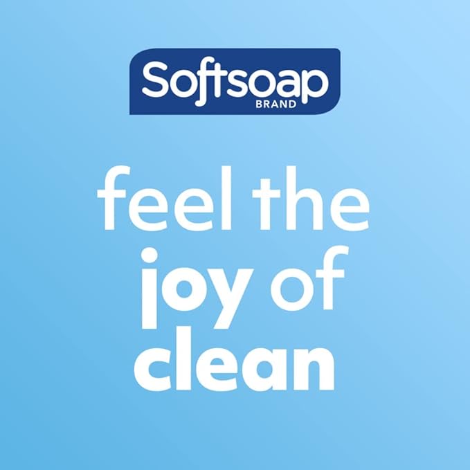 Softsoap Clean & Protect Antibacterial Liquid Hand Soap, Cool Splash Hand Soap, 11.25 Ounce, 6 Pack