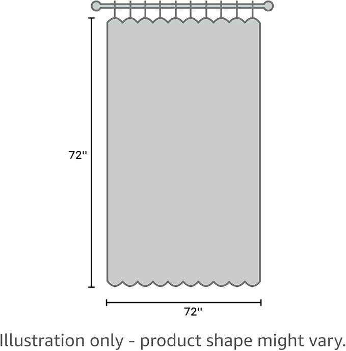 Shower Curtain Liner 8G EVA Thick Shower Curtain with Heavy Duty 3 Bottom Magnets, Shower Liner for Shower Stall, Bathtubs, 3D Pebble Pattern