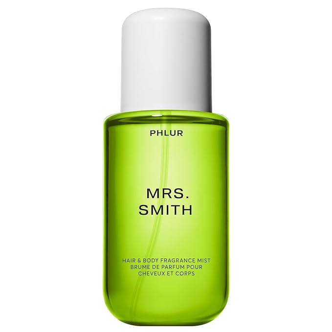 PHLUR Mrs. Smith Body Mist - Hair & Body Fragrance Mist - Apple Body Spray with Granny Smith & Pink Lady Apples, Watermelon, Apple Blossom, Pear & Musk Nectar (8 Fl Oz)