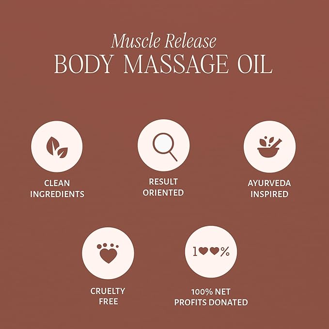 Shankara Body Massage Oil for Muscle Relief – Sore Muscle & Joint Care with Lavender & Arnica – Aromatic Oil Massager for Body Relax & Hydration – Body Oil for Women (30ml)