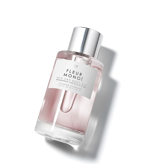 Le Monde Gourmand Fleur Monoi Hair & Body Mist - 3.4oz (100ml) - Floral, Coconut Fragrance Notes