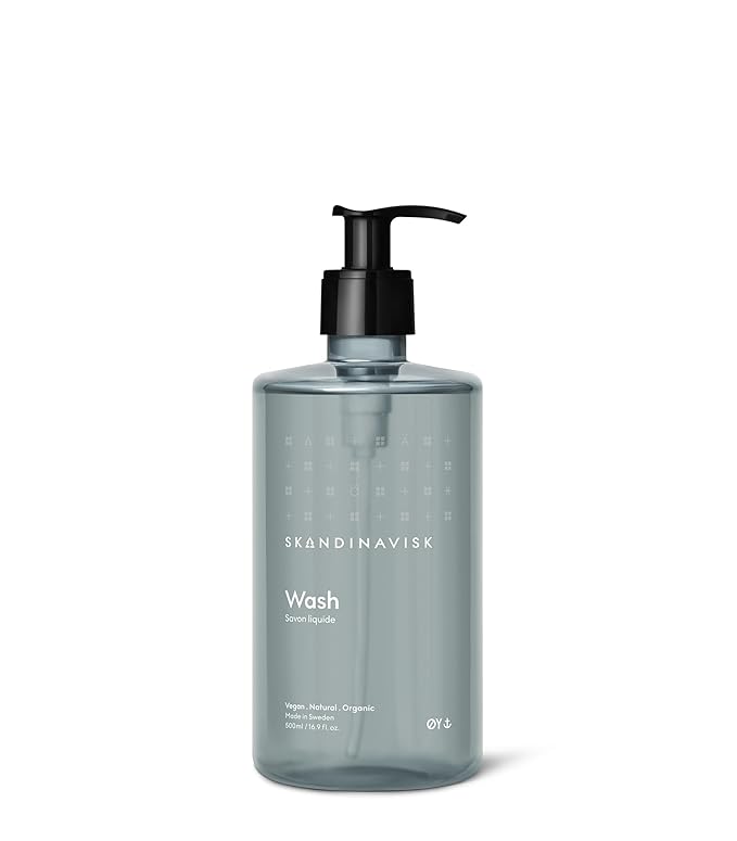 Skandinavisk ØY ‘Island' Hand & Body Wash, Scent notes: Crabapple and dog rose, water mosses and green leaves, 16.91 fl. oz.