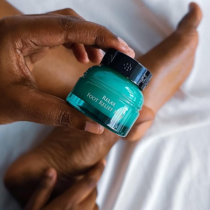 SPA CEYLON RELAX Foot Relief Balm | Instant Cooling & Soothing | relief for tired & fatigued feet | Hydrating | 100% Natural | Suitable for all skin types
