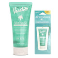 VACATION After Sun Gel & Air Freshener Bundle, Soothing Aloe Vera for Sunburn Relief, Hydrating & Cooling, Non-Sticky Aftersun Care, Alcohol Free, 6 Fl. Oz.