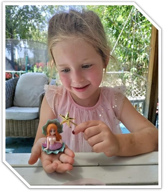 Make Your Own Mermaid Toy Night Light Lantern Jar Arts & Crafts For Girls, DIY Mermaid Gifts For Girls Ages 4 5 6-8 8-10 8-12 & Teens. Best Little Mermaid Craft Kit Projects & Kids Birthday Present