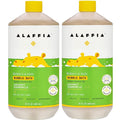 Alaffia Babies and Kids Bubble Bath, Gentle Baby Essentials for Delicate Skin, Cleansing & Calming Bubbles, Plant Based Formula, Vegan, Coconut Chamomile (2 Pack - 32 Fl Oz)