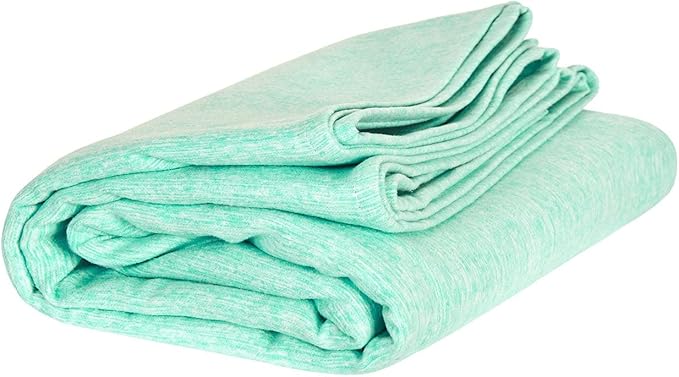 Dock & Bay Beach Towel - Quick Dry, Sand Free - Compact, Lightweight - 100% Recycled - Includes Bag - Essential - Rainforest Green, Extra Large (200x90cm, 78x35)