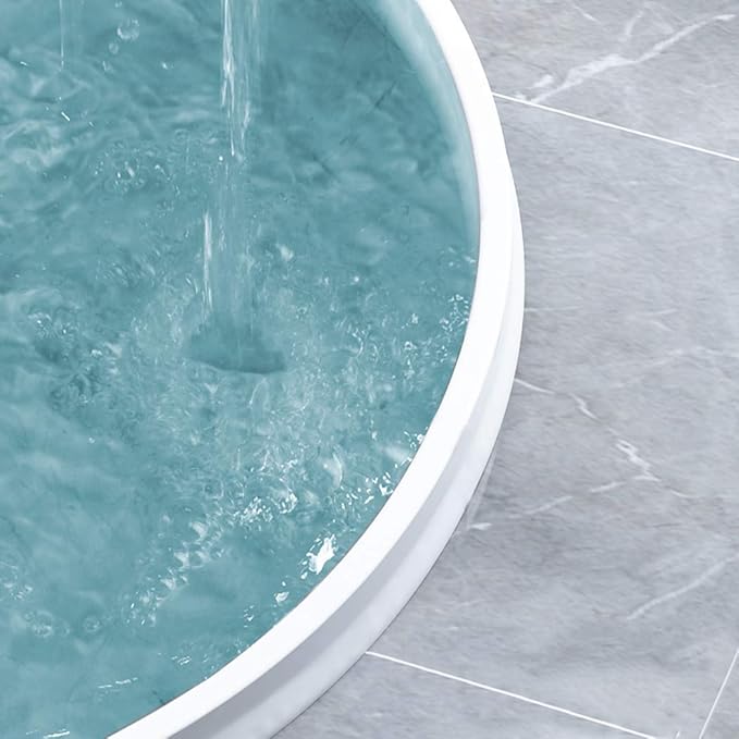 (Upgraded) BLAUESGAS 3” High Collapsible Shower Threshold Water Dam 39 Inch Shower Barrier Water Stopper Shower Water Guard Dry and Wet Separation for Bathroom Kitchen and More(3.3ft)