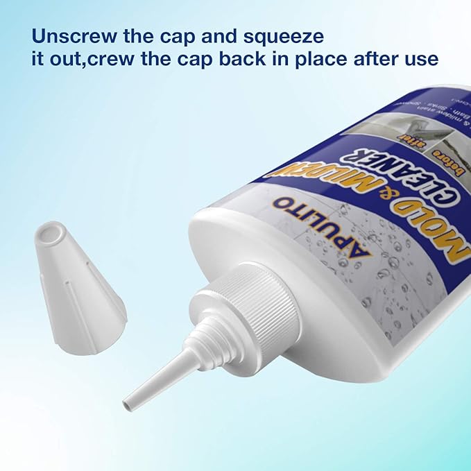 APULITO Household Gel Effective for Bathroom Shower Tile Grout Sink Cleaning