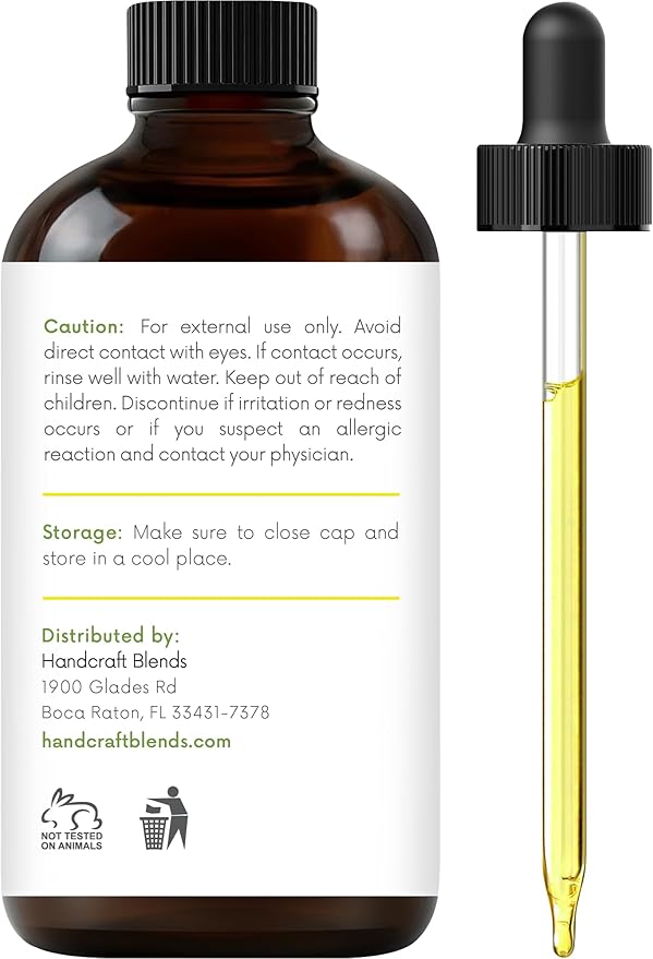 Handcraft Blends Lemon Essential Oil – 1 Fl Oz – 100% Pure and Natural – Premium Grade Essential Oil for Diffuser and Aromatherapy, Skin, Massage, Candle and Soap Making Fragrance