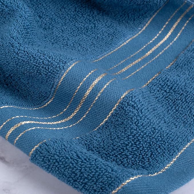 3 Pack Hand Towels for Bathroom, Cotton Soft Absorbent Decorative Hand Towel Set for Face Spa Bath Gym Kitchen, 13x30 Inch
