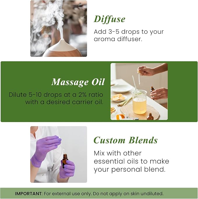 Handcraft Blends Bergamot Essential Oil – Huge 4 Fl Oz – 100% Pure and Natural – Premium Grade Essential Oil for Diffuser and Aromatherapy, Skin, Massage, Candle and Soap Making Fragrance