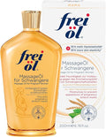 Massage Body Oil for Pregnant Woman – Maternity Skincare Oil, Skin Elasticity Increase by 35% – Prevents Stretch Marks, Safe to use for mom and Baby – Vegan, 200 ml / 6.76 Fl Oz
