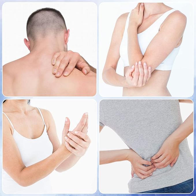 Ice Pack Wrap for Injuries: Ohuhu 2 Pack Reusable Ice Packs with Wrap Hot Cold Therapy Gel Ice Pack Adjustable Flexible for Shoulders Wrists Knee Back Neck Legs Hip Aches Injury Pain Relief