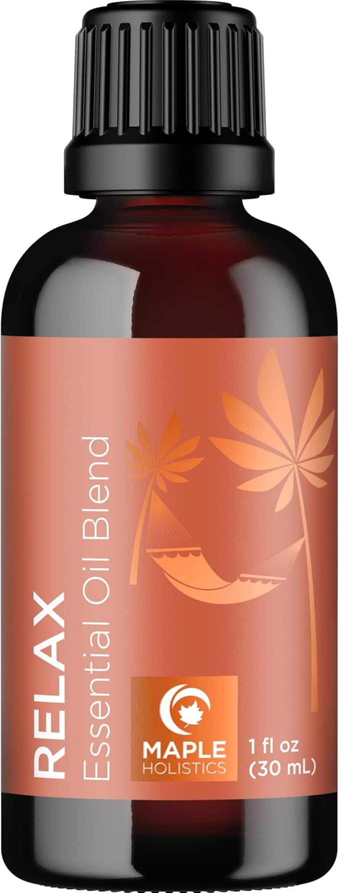 Relaxing Essential Oil Blend for Diffuser - Aromatherapy Blend of Essential Oils for Diffusers for Home and Travel Stress Support with Lavender Geranium Roman Chamomile and Ylang Ylang Diffuser Oils