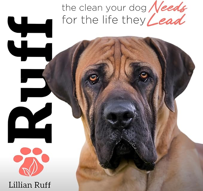 Ruff by Lillian Ruff No-Rinse Waterless Dog Shampoo Spray – Sandalwood Amber – Cleans, Conditions, Detangles & Deodorizes – Puppy & Cat Safe – USA Made (Gallon)
