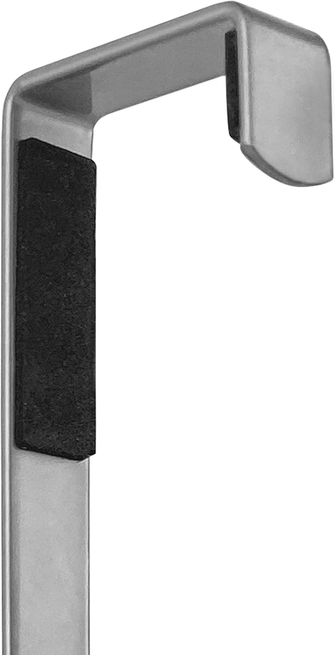 LYNK Professional® Home™ Over Door Hooks Rack - 14 Hook Over Door Hanger - Over Door Towel Rack - Hanging Towels or Clothes - Bathroom, Bedroom or Laundry Room - Lifetime Ltd. Warranty - Platinum