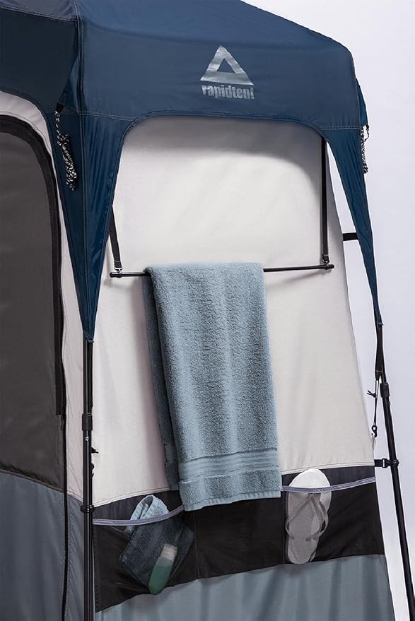 Caddis Rapid Privacy Shelter 1/2-Rooms, Camping Shower & Portable Toilet Tent, Privacy Tents for Camping, Pop Up Tent for Showering, Changing or Lavatories, Portable Shower, (by Caddis Sports Inc.)