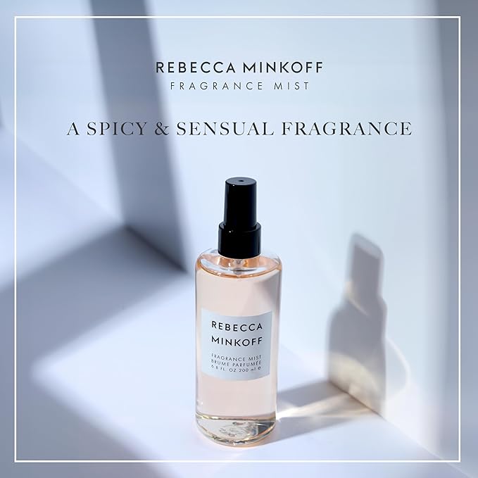 Rebecca Minkoff Body Spray for Women - Body Mist with Notes of Cardamom, Coriander, Bergamot, Tobacco, Jasmin, Tonka, and Patchouli - 6.8 oz