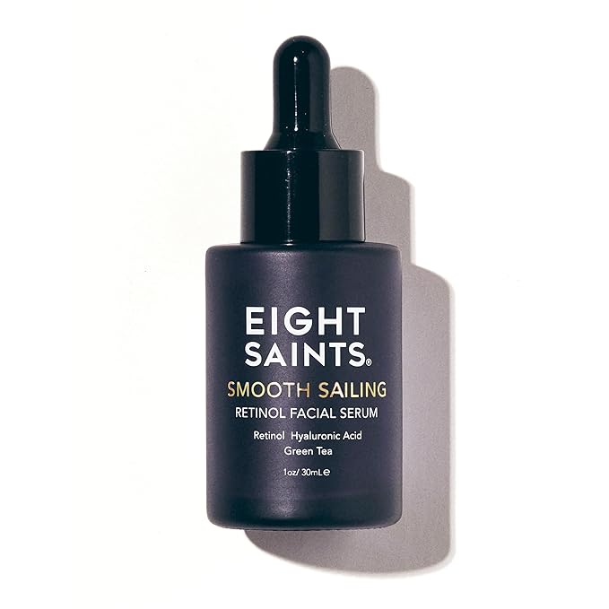 Eight Saints Retinol Skin Care Serum Treatment For Firming Face Lines & Eye Wrinkles, Deep Hydrating Facial Skincare Serum For Anti Aging, 1 Ounce