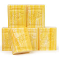 BELA Honey and Goat Milk Soap 3.3 OZ Pack of 6, Long Lasting French Triple Milled Bar Soap with Organic Shea Butter, Hand, Face and Body Wash Bar, Made in Australia