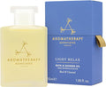 Aromatherapy Associates Light Relax Bath and Shower Oil, Natural Body Oil to Refresh Mind, Body and Spirit, Hydrating Body Oil Made with 3 Essential Oils (1.86 oz)