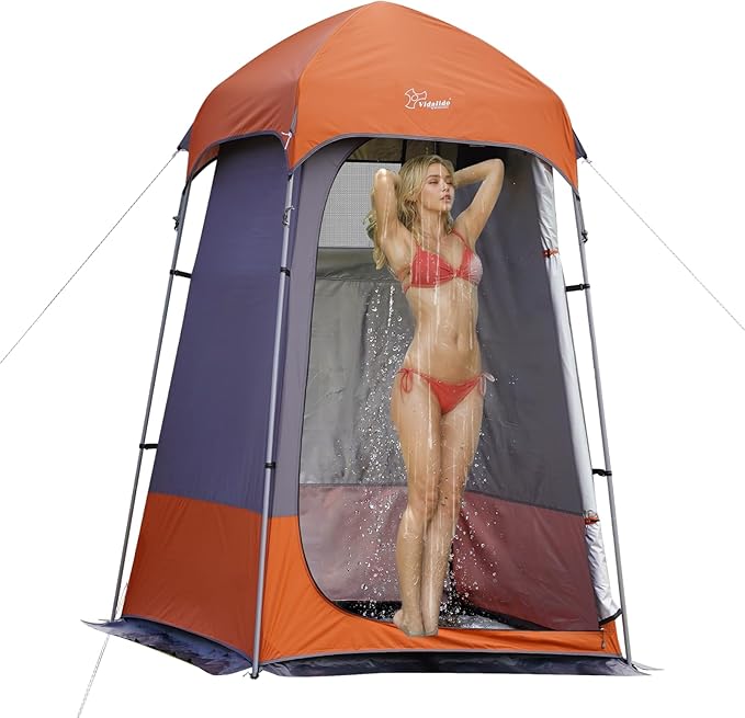 Outdoor Shower Tent Changing Room Privacy Portable Camping Shelters