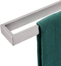 KOKOSIRI Towel Bar Brushed Nickel Bath Towel Hanger Holder 24-Inch Kitchen Rack Stainless Steel for Bathroom Hardware Wall Mount, 1 Pack B4008BR-L24