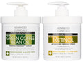 Advanced Clinicals Retinol Body Cream + Green Coffee Bean Oil Thermo - Firming Body Lotion 2pc Skincare Set For Women & Men | Body & Face Moisturizer Set Helps Improves Appearance Of Crepey Skin, 2PC