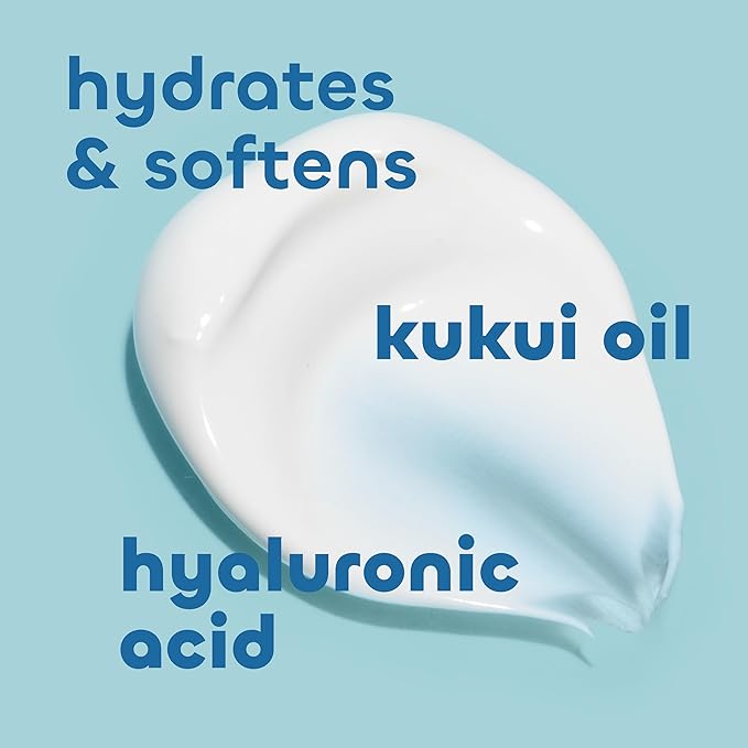 Seaweed Bath Co. Hydrate Body Cream, Lavender Scent, 6 Ounce, Nourishing Hand & Body Lotion Moisturizer for Dry Skin, with Sustainably Harvested Seaweed, Kukui Oil, Hyaluronic Acid, Shea Butter