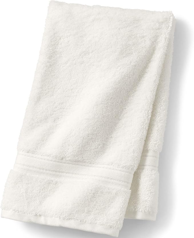 Lands' End Supima Towel Ivory Bath- Hand Towel