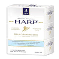 HARP pH-Balanced (5.0-6.0) Body Wash Bar. ZERO saponified oils. Protects Moisture Barrier. Gentle for Sensitive/Dry skin. + Shea Butter/Borage Oil. Non-Comedogenic. FRESH SPORT Fragrance.