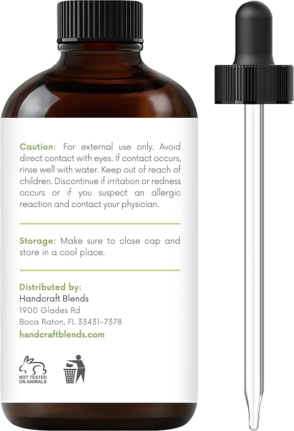 Handcraft Blends Bergamot Essential Oil – 1 Fl Oz – 100% Pure and Natural – Premium Grade Essential Oil for Diffuser and Aromatherapy, Skin, Massage, Candle and Soap Making Fragrance