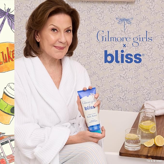 Bliss Gilmore Girls x Lemon & Sage Body Butter | Nourishing All-Over Body Cream for All-Day Moisture