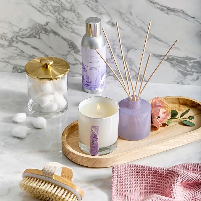 Thymes Home Fragrance Mist – Room Air Fresheners for Home Long Lasting – Air Freshener Spray – Scented Room Spray with Notes of Velvety Lavender, Rosewood, Clary Sage, & Earthy Violet (Lavender, 3 oz)