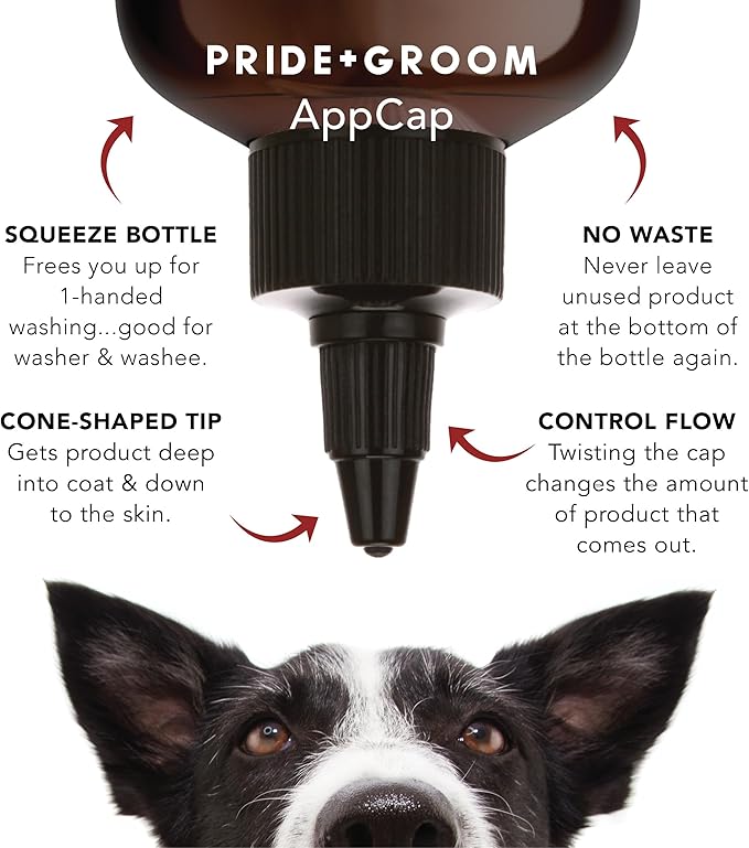 Pride and Groom The Non Shedder Box Set – Dog Shampoo & Conditioner with All Natural Blend of Essential Oils & Ingredients to Heal and Nourish for Long Lasting Shine & Manageability – 32oz