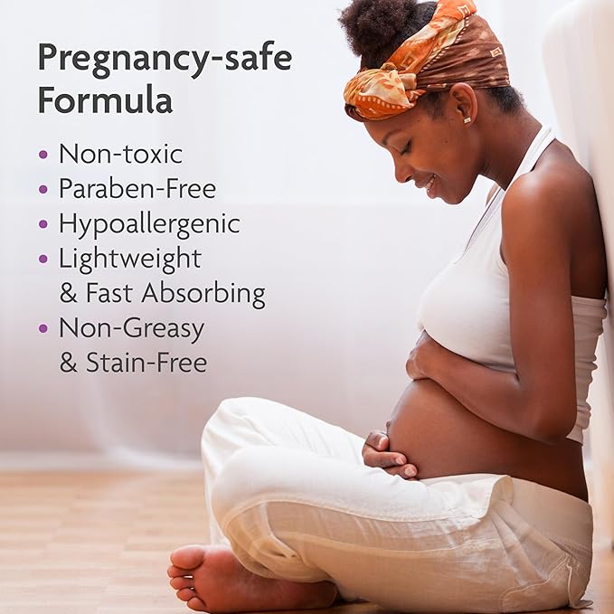 TriLASTIN Belly Oil (3.4oz) | Vitamin-Infused Stretch Mark Oil | Body Serum for Scars, Stretch Marks, and Moisturizing | Paraben-Free and Hypoallergenic