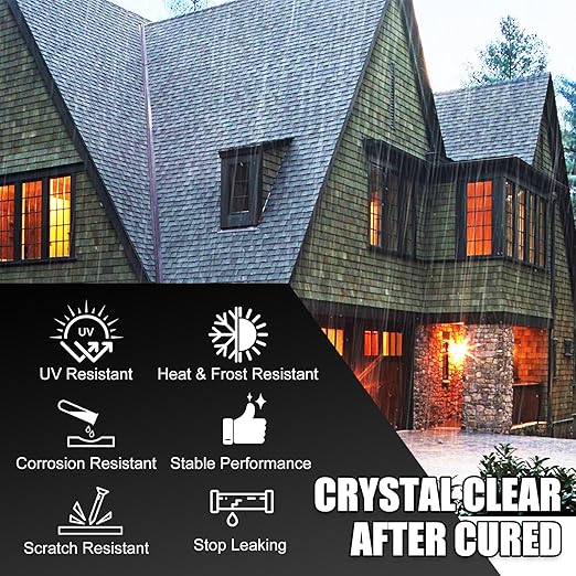 Waterproof Sealant - 70oz Water-Based Transparent Waterproof Coating, Invisible Water Proof Agent Indoor & Outdoor, Anti-Leakage Water Sealant for Roofs, Walls, Bathroom, Kitchen, Terraces, Garden