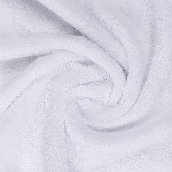 Utopia Towels 6 Piece Premium Hand Towels Set, 16 by 28 inches, 100% Ring Spun Cotton, Lightweight and Highly Absorbent Towels for Bathroom, Travel, Camp, Hotel, and Spa, White
