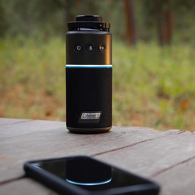 Coleman OneSource Rechargeable Outdoor Camping Gear: Camp Shower, Cordless Vacuum, Fan, Speaker, & Air Pump Options with Included Rechargeable Battery