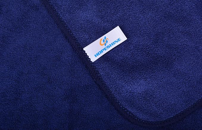 HOPESHINE Gyms Towels for Men & Women Microfiber Exercise Fitness Home Absorbent Sweat Yoga Towels Sports Towels Soft Fast Drying 16inch x32inch 3-Pack