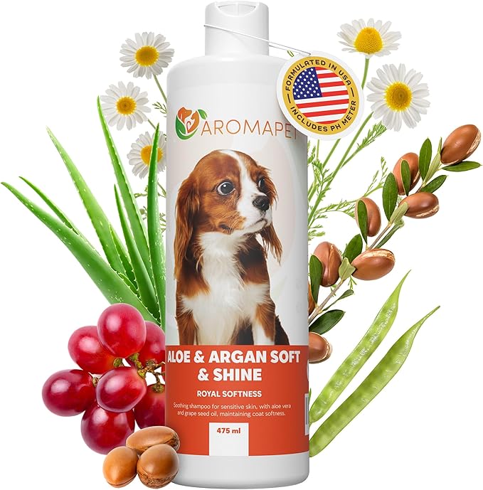 Sensitive Care -Tangle-Free-Silky Shine Softening and detangling Shampoo, Delicate Coat Clean & Odor Control Shampoo – Advanced Shine Formula for Dogs (Cavalier King Charles Spaniel, 16 Fluid Ounces)