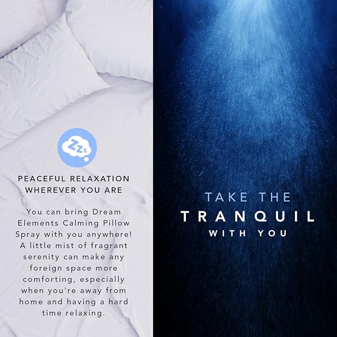 Calming Pillow Spray -- for Relaxation and Deep, Restful Sleep - Soothing Essential Oil Blend - Formulated with Lavender - Orange - Ylang-Ylang - Chamomile - and Vetiver (4oz)