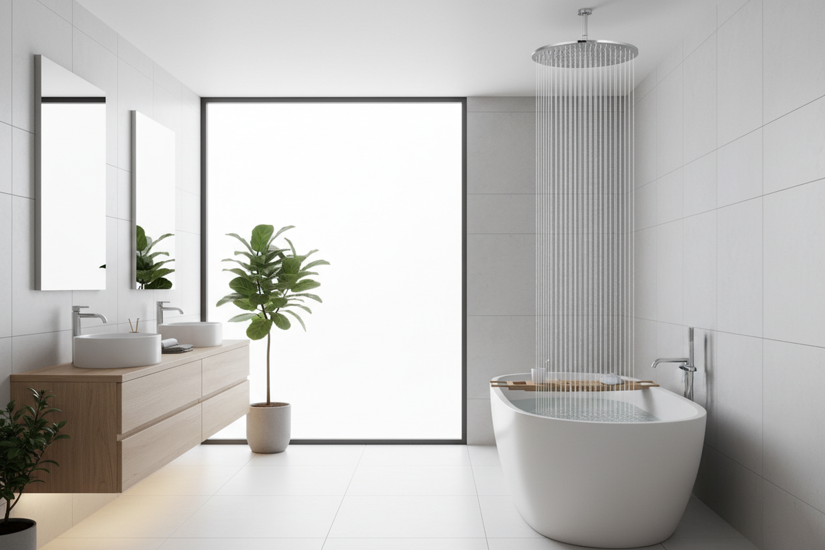 Rainfall Shower Heads bath room essentials